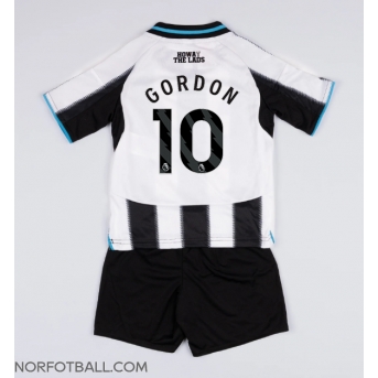 Billige Fotballdrakt Newcastle United Anthony Gordon #10 Replika Hjemmedraktsett Barn 2025-26 Kortermet (med bukser)